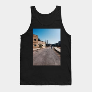 Muslim Woman Walking Down Quiet Street Tank Top